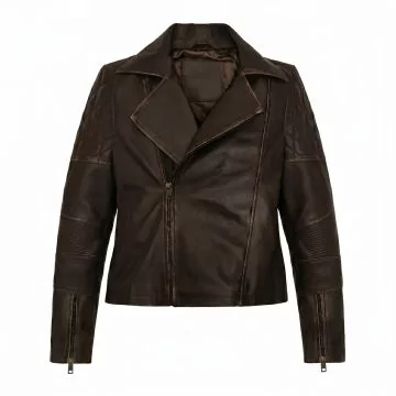 Furiosa Mad Max Brown Leather Jacket Women