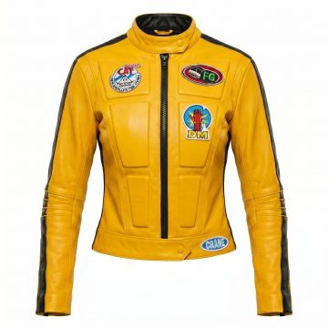 Kill Bill The Bride Yellow Leather Jacket