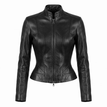 Salt Angelina Jolie Black Leather Jacket