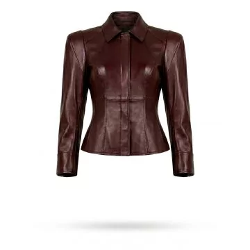 X-Men Jean Grey Red Leather Jacket Women