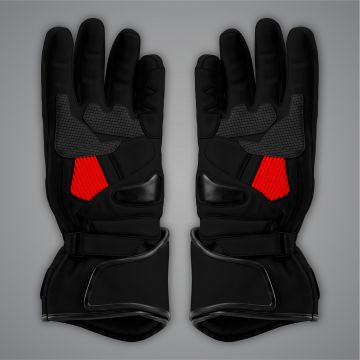 Francesco Bagnaia Black and Red Gloves MotoGP 2024