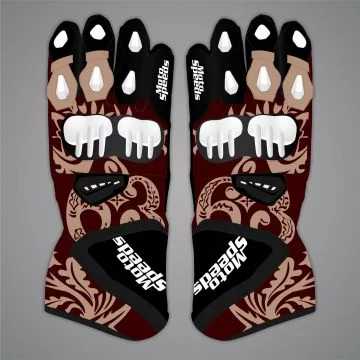 Francesco Bagnaia Ducati Gloves Italian GP 2025