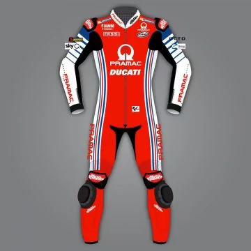 Francesco Bagnaia Ducati Leathers MotoGP 2020