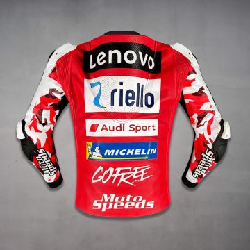 ducati motogp leather racing jacket