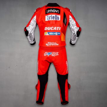 Francesco Bagnaia Leder Motorradanzug Ducati MotoGP 2021