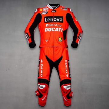 Francesco Bagnaia Leder Motorradanzug Ducati MotoGP 2021
