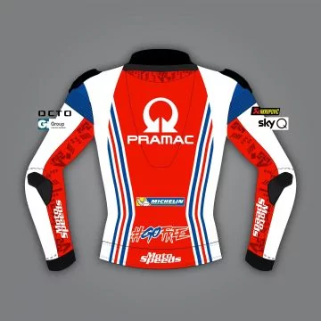 Leather Jacket Ducati Francesco Bagnaia Ducati MotoGP 2020