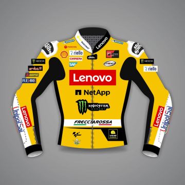 Jaqueta de Motocicleta Amarela