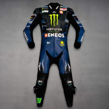 macron YAMAHA ブルーレヴズ ロンT 4XL Official 2023 Yamaha MotoGP Team Monster Energy Racing Black Men's