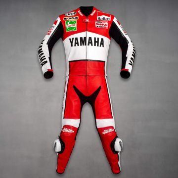 Freddie Spencer Yamaha Vintage Motorcycle Racing Suit