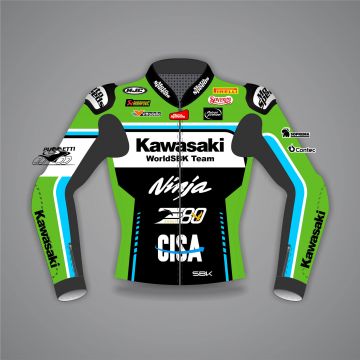 Garrett Gerloff Jacket Kawasaki Ninja WSBK 2026