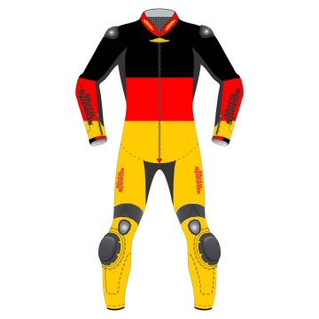 German Flag Moto Racing Suit