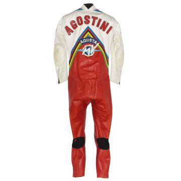 Giacomo Agostini MV Agusta GP 1975 Marlboro Pelle