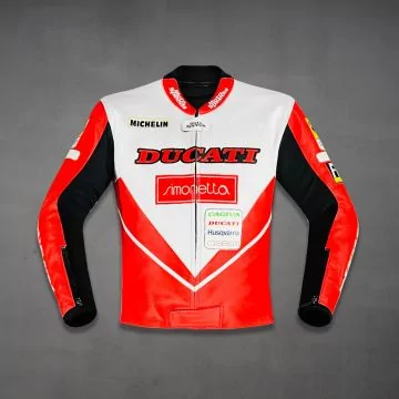 Giancarlo Falappa Ducati Motorcycle Jacket