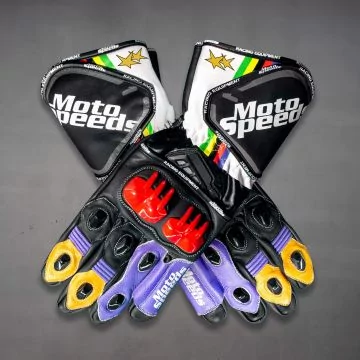 Gants de course assortis Jorge Martin 2025