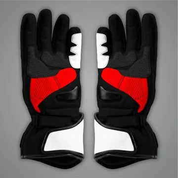 Gants de course Miguel Oliveira, vue de la paume