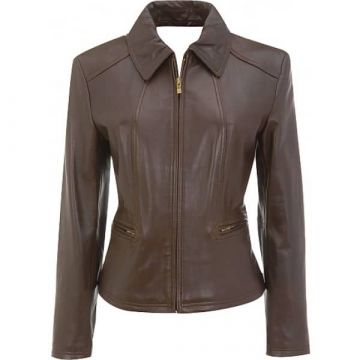 Schöne Damen Lederjacke