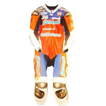 Vintage-Motorradrennsuit