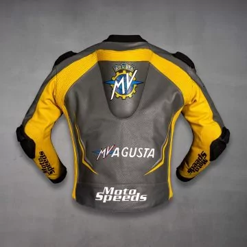 最新MVアグスタのグレーライディングジャケットを今すぐ購入！