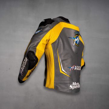 Grey Motorcycle Jacket Mv Agusta