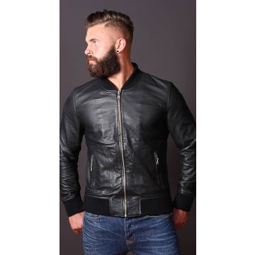 Heritage Jacke Leder Bomber
