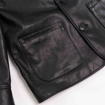 Patrimonio Nero Cappotto Per Auto tasca