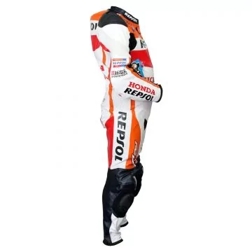 Repsol Honda 2013 racingdrakt i skinn, høyre side