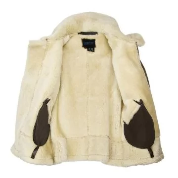 Women's Fur Hooded Leather Bomber Jacket - Fur-Lined | Shop