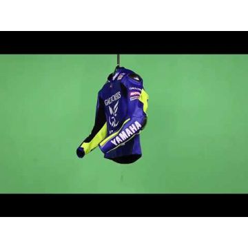 Valentino Rossi yamaha leather jacket Valentino Rossi Yamaha MotoGP