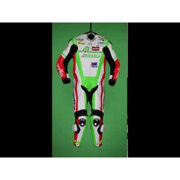 Max Biaggi Aprilia WSBK 2010 Leathers Max Biaggi Aprilia WSBK 2010