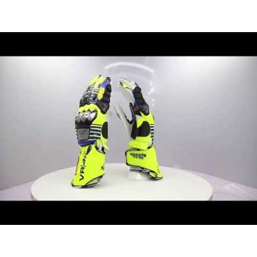 Valentino Rossi MotoGP 2015 Race Gloves Valentino Rossi Yamaha MotoGP 2015