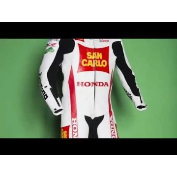 Marco Simoncelli Riding Leathers Motorcycle Honda 2011