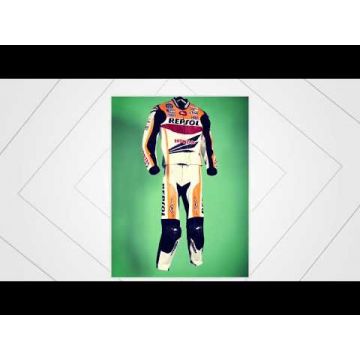 Honda Repsol 2013 Dani Pedrosa Full Motorcycle Suit