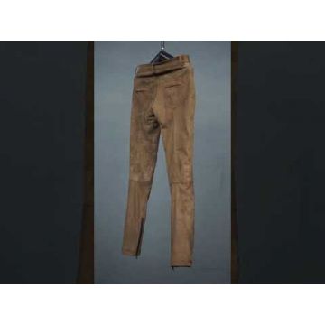 Black Suede Pants