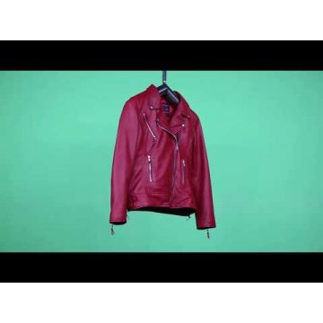 Quilted Leather Jacket Womens