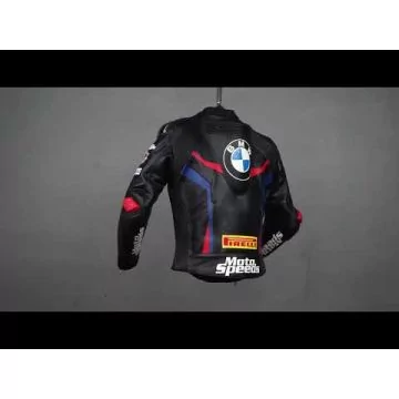 Bmw Black Leather Jacket Tom Sykes Wsbk 2019