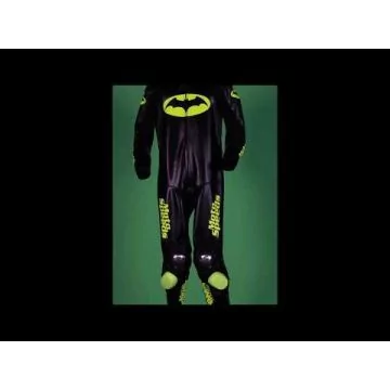 Batman Motorcycle Racing Leathers