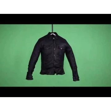 black wrinkle leather jacket casual wear