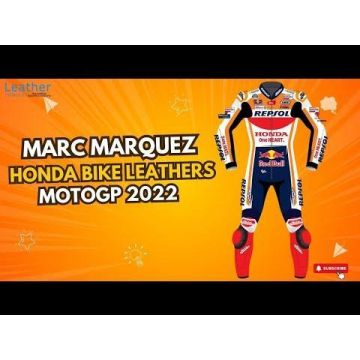 Marc Marquez Honda Motorrad Lederanzug MotoGP 2022