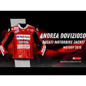 Andrea Dovizioso Ducati Motorbike Jacke MotoGP 2019