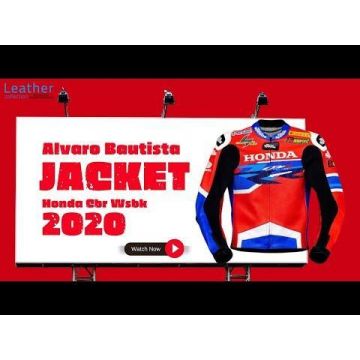 Veste Alvaro Bautista Honda CBR WSBK 2020