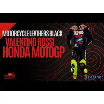 Black Motorcycle Suit