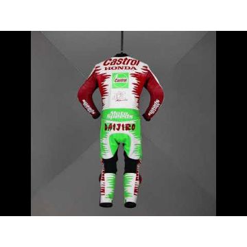Aaron Slight 1997 WSBK Castrol Honda Traje de Corrida de Superbike