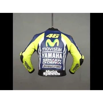 Valentino Rossi MotoGP Racing Jacket Yamaha 2014 - Race Fit
