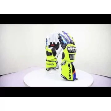 valentino rossi gloves 2017-2018 Valentino Rossi Yamaha MotoGP 2018