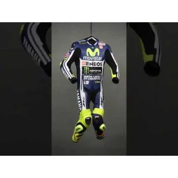Valentino Rossi Movistar Yamaha M1 MotoGP Leathers Valentino Rossi Yamaha MotoGP 2014