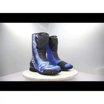 cowhide leather race boots