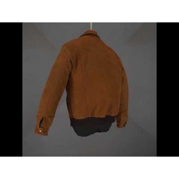 Nubuck Pilot Leather Jacket