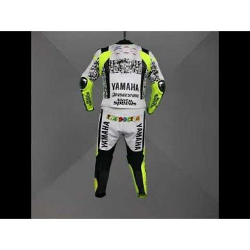 Conjunto de Couro para Corrida de Motocicleta Valentino Rossi Special 500 Mila 2010