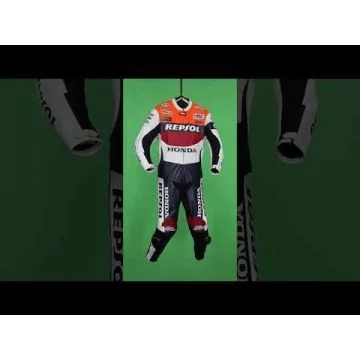 ミックドゥーハンレプソルホンダGP 1997レザー Mick Doohan Honda MotoGP